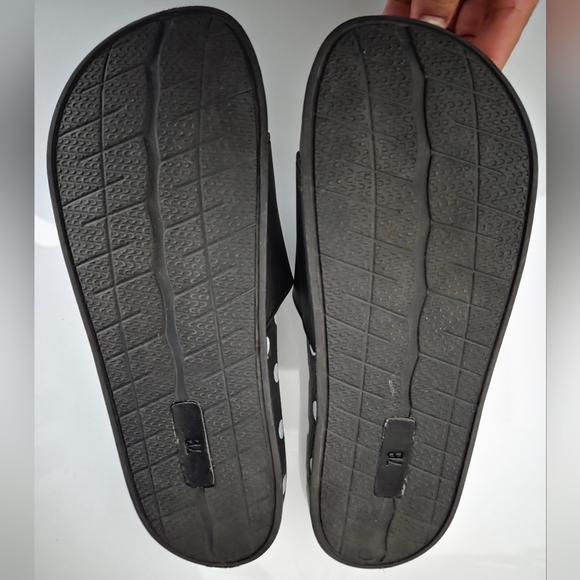 Kate Spade Black and White Polka Dot Sandals - Picture 3 of 3